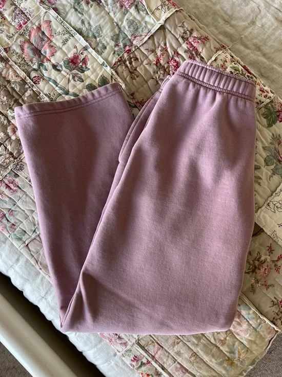 Aritzia Megafit Mauve Zip Hoodie and Joggers Set 🌸 sz S/M - Picture 9 of 9